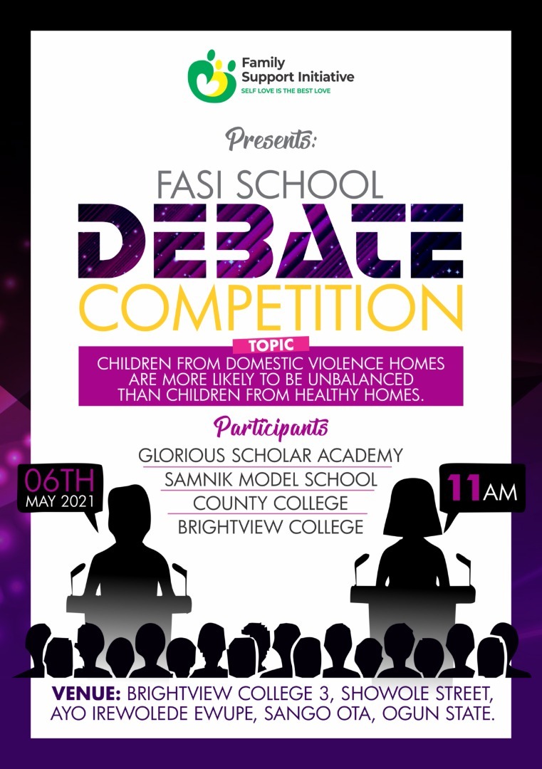 Debate Competition - SELF DISCOVERY EMPOWERMENT FOUNDATION INTERNATIONAL